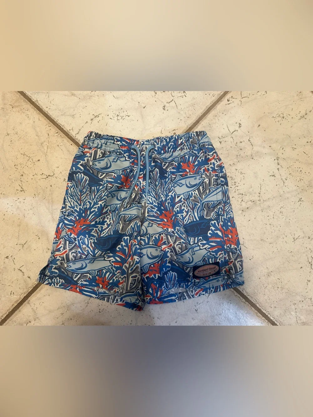Boys Vineyard Vines swim trunks - size 5